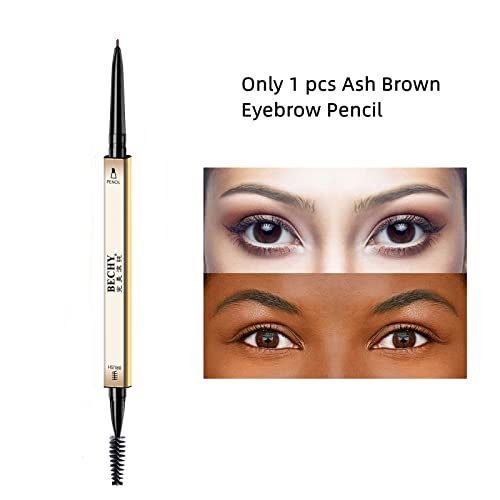BECHY Waterproof Long-Lasting Microblading Eyebrow Pencil - Ash Brown, 1pc