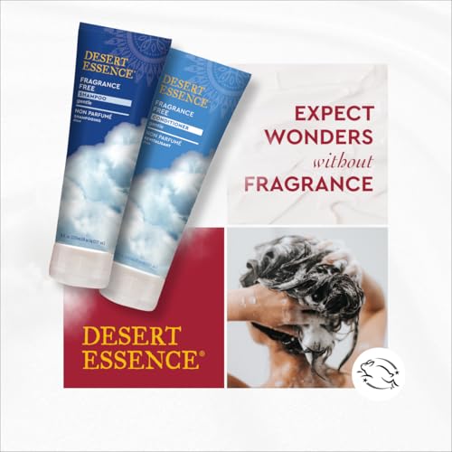 Desert Essence Fragrance-Free Shampoo with Jojoba & Green Tea - 8 fl oz