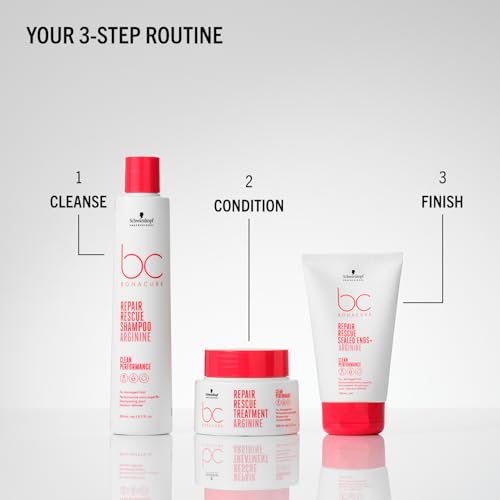 BC BONACURE Peptide Repair Rescue Sealed Ends, 3.38-Ounce (100 mL)