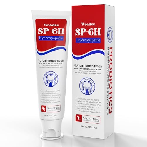 Woadee SP-6 Probiotic Whitening Toothpaste with Hydroxyapatites