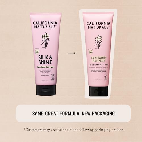 California Naturals Deep Repair Hair Mask with Argan Oil & Shea Butter, 12 fl oz