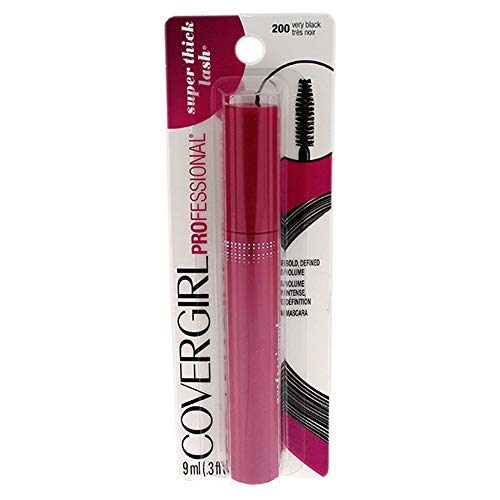 Covergirl Professional Super Thick Lash Mascara, Very Black, 0.3