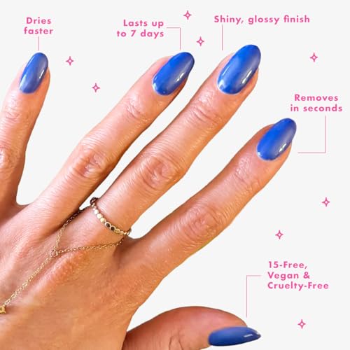 Olive & June Quick Dry Nail Polish - Vegan, Smudgeproof, 15-Free