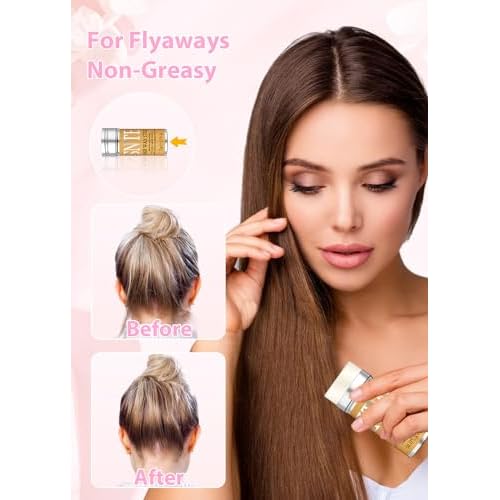 Hair Wax Stick & Slick Back Hair Brush ? Frizz Control for Women & Kids, Non-Greasy & No Residue ? Smooths Flyaways, Creates Sleek Ponytails & Buns ? Styling Accessories & Teen Girl Gifts Trendy Stuff