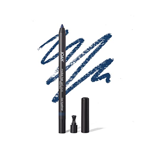 JOAH Make Her Gel-ous Gel Eyeliner - Deep Blue, 1 Fl Oz - Waterproof & Long-Lasting