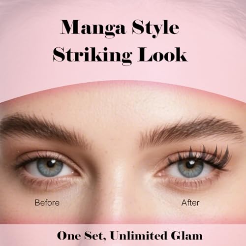 Kisslily Manga Lash Clusters - Wispy DIY Individual Eyelashes 8-19mm
