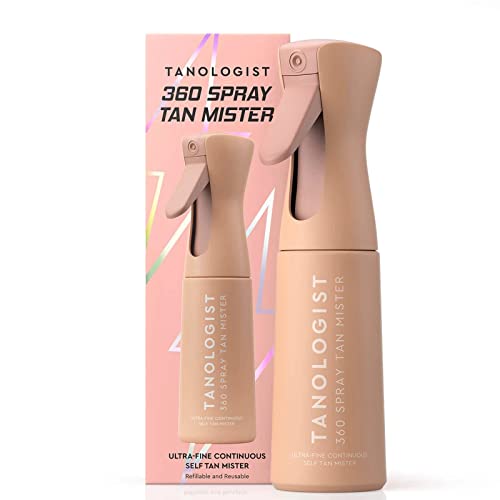Tanologist 360 Spray Tan Mister for Self Tan - Refillable, Scent-Free