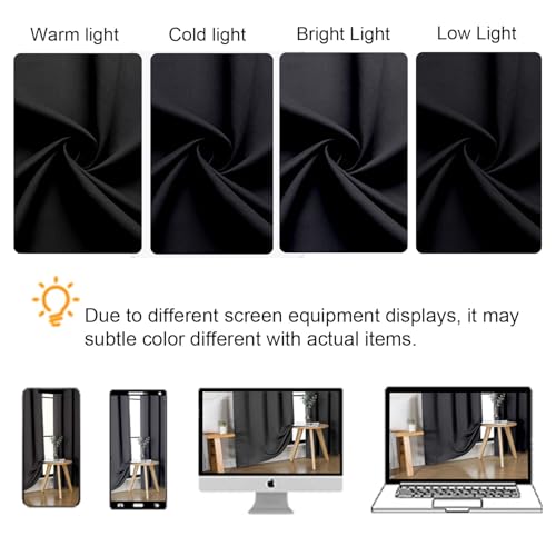 Gwine Blackout Curtains 30" x 30" - Light Blocking Kitchen & Bathroom Set