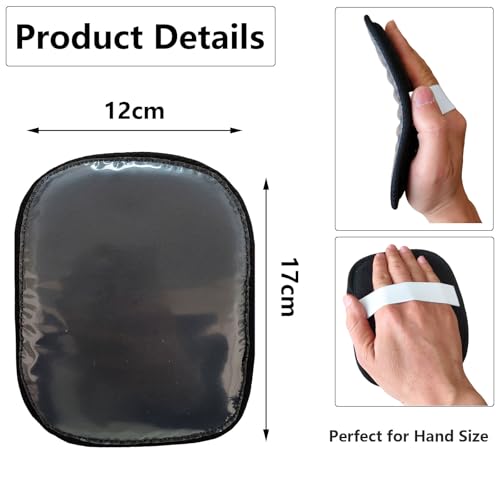 2PCS Laydown 360 Waves Training Pads for Men's Hairstyle