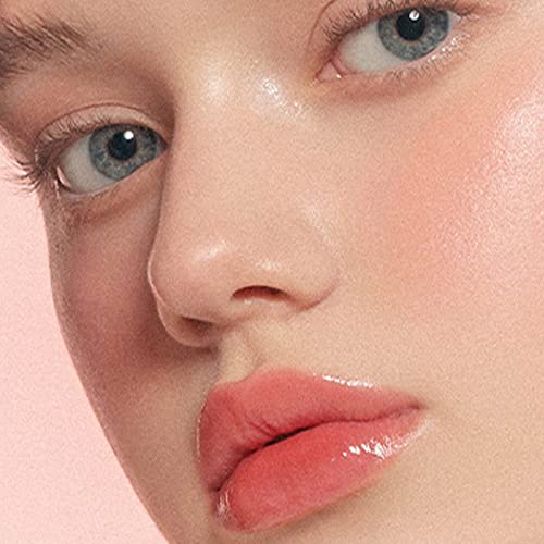 dasique Juicy Dewy Tint - #02 Melon Sherbet, Vegan Glossy Lip Stain