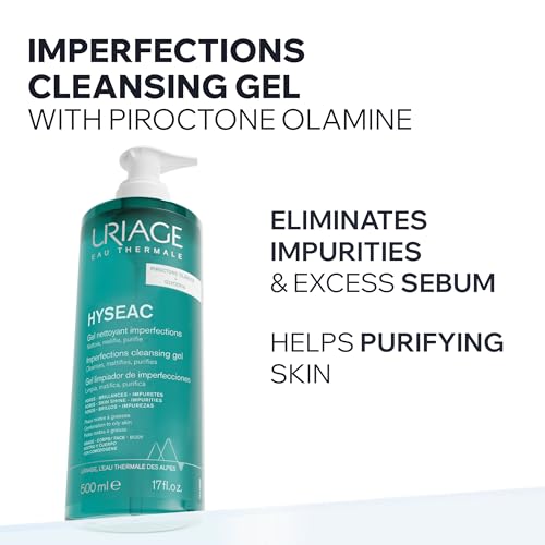 Uriage Hyseac Cleansing Gel for Face & Body - 1 Fl Oz