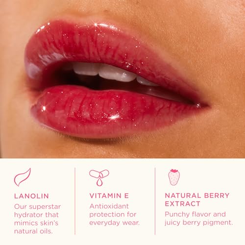 Lanolips Glossybalm Berry Ultra Hydrating Tinted Lip Gloss 12.5g