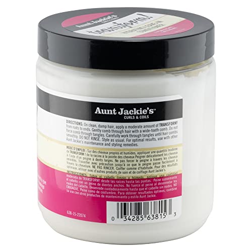Aunt Jackie's Transform Hydrating Leave-In Conditioner, 15 oz (Pack of 2)