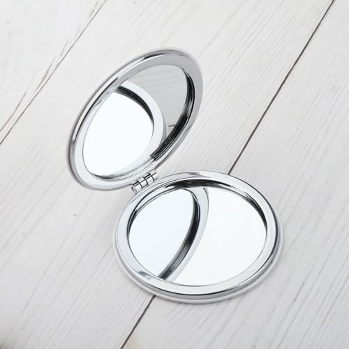 WUSUANED Green Princes Makeup Mirror - Double-Sided Cartoon Gift
