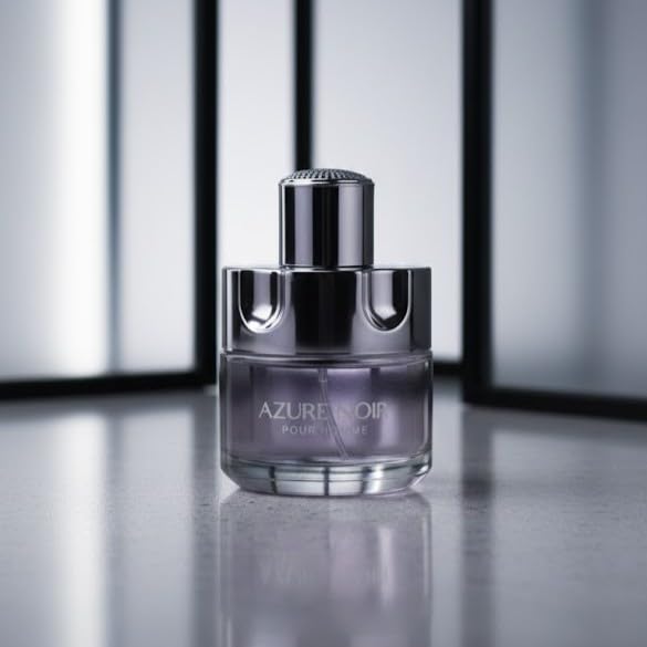 Azure Noir Cologne for Men - 3.4oz Eau de Toilette Spray, Long Lasting