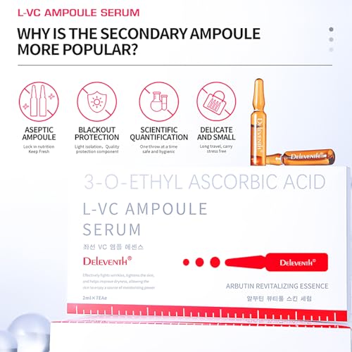 DEleventh Vitamin C Ampoule Serum 2ml x 7 - Brightening & Hydrating