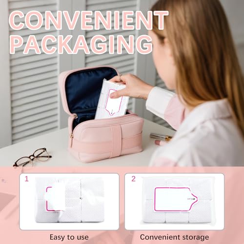 Lipetol 1500 Pcs White Lint-Free Nail Wipes for Gel Nails & Nail Art – Non-Lint Polish Remover Pads