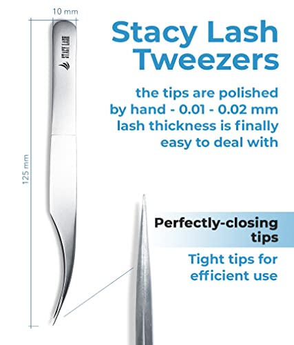 Stacy Lash STL-1 Isolation Tweezers for Classic Eyelash Extensions