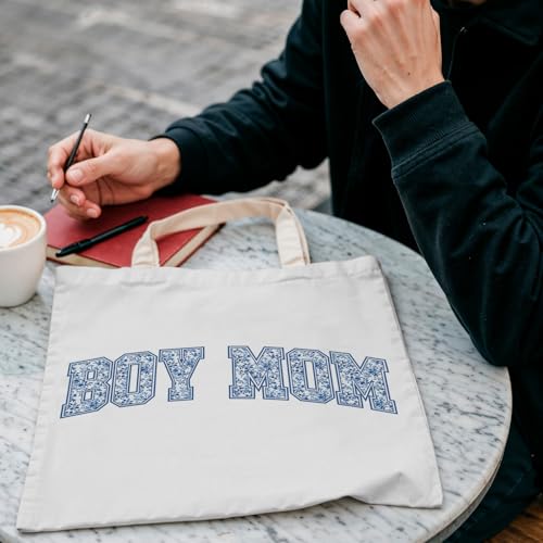 Reusable Grocery Shopping Tote Bag - Durable Polyester Canvas