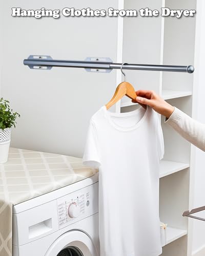 Adjustable 12" Valet Rod for Closet Organization - VanlonPro