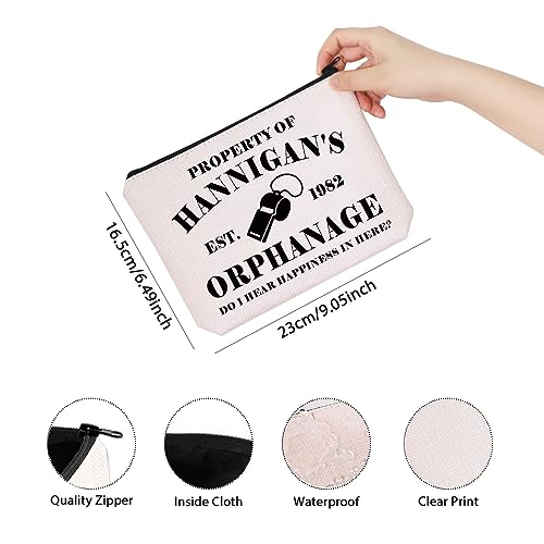 Hannigan's 1982 Orphanage Annie Musical Lover Gift Makeup Bag - Zipper Pouch