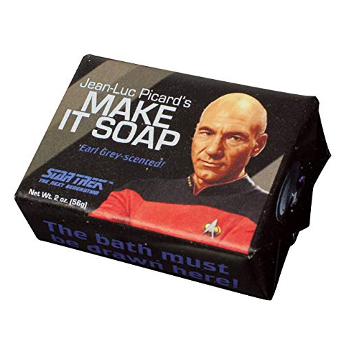 Star Trek Jean Luc Picard Make it Soap - 2oz Earl Grey Scented Bar