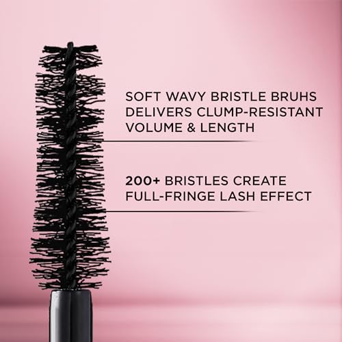 L'Oreal Paris Voluminous Lash Paradise Waterproof Mascara - Blackest Black, 0.25 Fl Oz