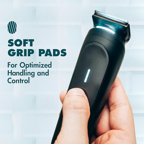 Gillette i7 Intimate Men¡¯s Premium Pubic Hair Trimmer, Waterproof LED Body Hair Trimmer for Men, Manscaping Body Groomer