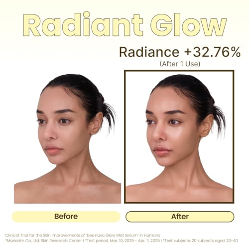 Glow Mist Serum with Propolis & Niacinamide for Hydration