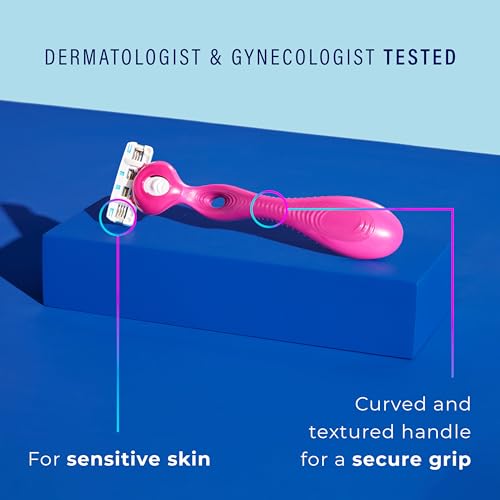 Schick Hydro Silk Ultimate Pubic Razor Refills for Women, 4-Count