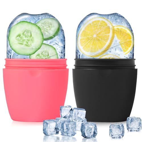 Evmliy 2-Pack Ice Roller for Face & Body - Reduce Puffiness & Fine Lines