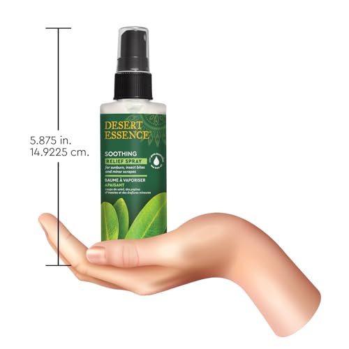 Desert Essence Soothing Relief Spray for Sunburn & Insect Bites - 4 fl oz