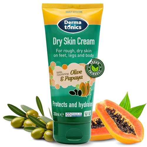 Dermatonics Urea Dry Skin Cream 200ml - Intensive Moisturizer & Callus Remover