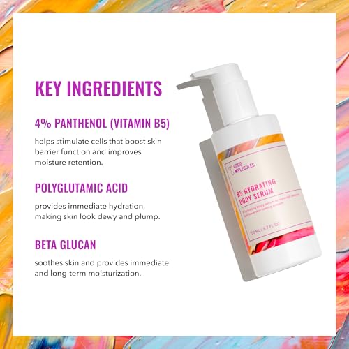 Good Molecules B5 Hydrating Body Serum for Dry Skin - 6.8 fl oz
