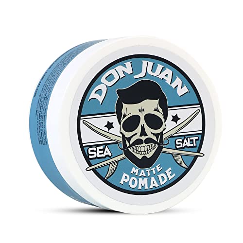 Don Juan Sea Salt Matte Pomade - 4 oz | Medium Hold, Matte Finish