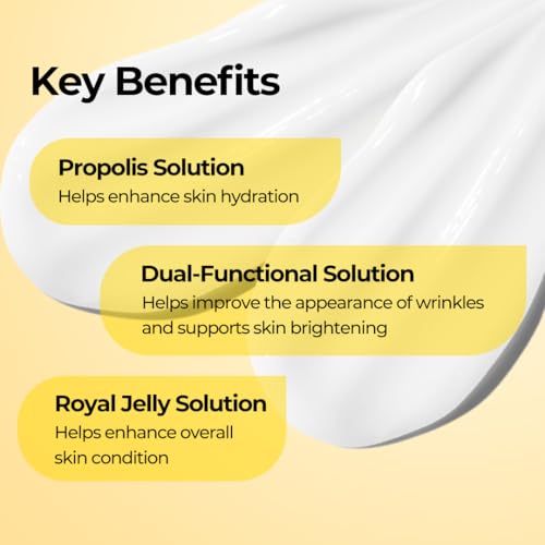 Jaminkyung Triple Propolis & Snail Mucin Face Cream for Glass Skin, 1.69 fl oz