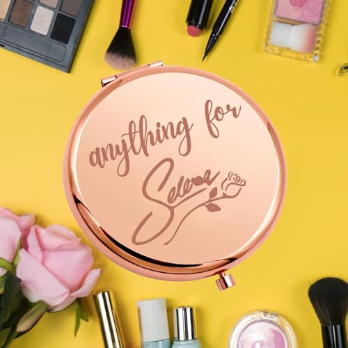 KEYCHIN Como La Flor Pocket Mirror Anything For-rg Compact Makeup Mirror Fans Gift