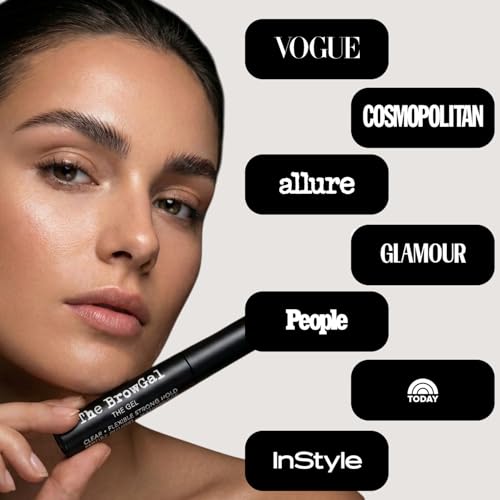 The BrowGal Clear Peptide Eyebrow Gel Water-Resistant Strong Hold