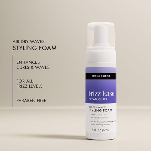 John Frieda Frizz Ease Dream Curls Air Dry Foam - 5 fl oz