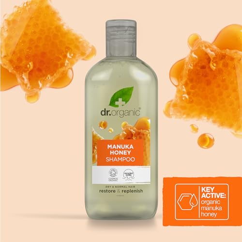 Dr. Organic Manuka Honey Shampoo - Replenishing Hair Therapy 9 fl oz