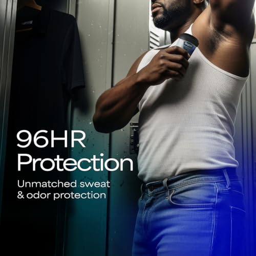 Degree Men Antiperspirant Deodorant Clean 72-Hour Sweat & Odor Protection Prescription-Strength Antiperspirant For Men with MotionSense Technology 1.7 oz