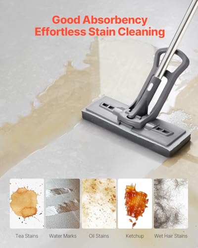 VEVOR Sponge Mop Replacement Heads - 2-Pack High-Density PU