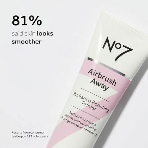 No7 Airbrush Away Illuminating Face Primer - Radiance Boosting 30ml