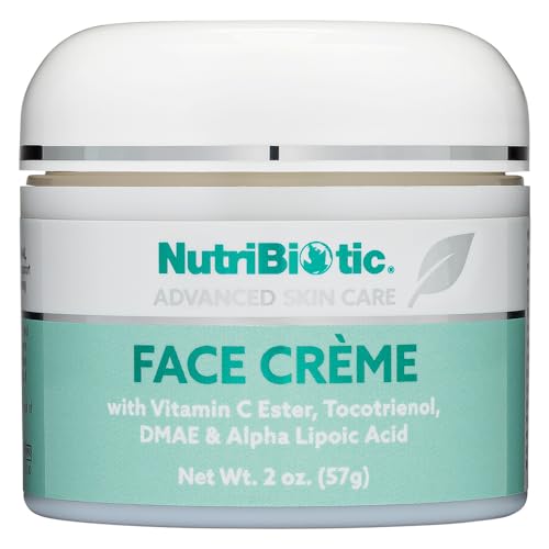 NutriBiotic Antioxidant Face Cream with Vitamin C & GSE, 2 Oz