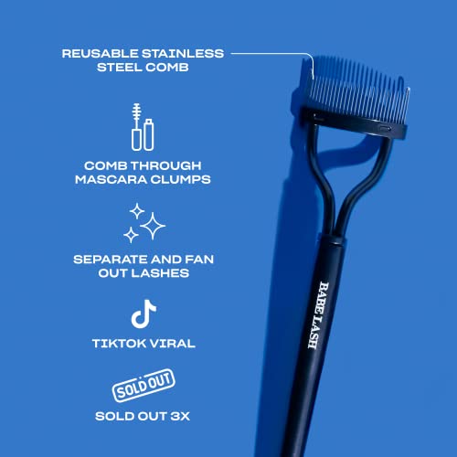Babe Original Pro Eyelash Separator - Stainless Steel Lash Comb