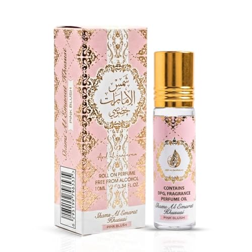 Ard Al Zaafaran Pink Blush Khususi Roll-On Perfume Oil 10ml