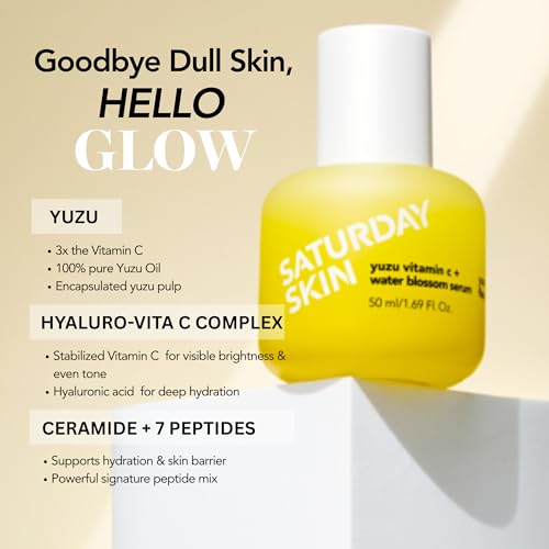 Saturday Skin Yuzu Vitamin C Brightening Serum 30ml – Glass Skin Care