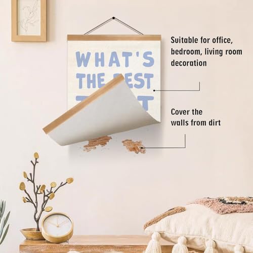 Positive Affirmation Wall Art - 12x16 Inspirational Canvas Poster