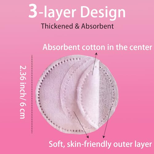 BEAGERUO Individually Wrapped Cotton Pads for Face - 200 Pieces, 2.36 Inch, Makeup Remover & Skincare Pads