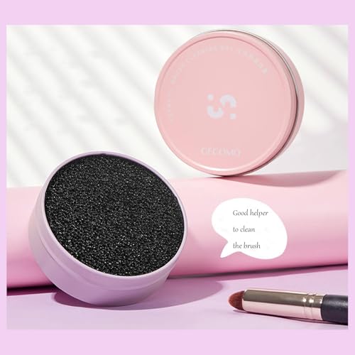 TYSSELY Makeup Brush Cleaner Sponge - 2 Pack for Quick Color Change
